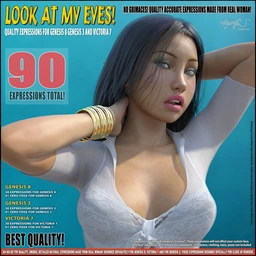 Look At My Eyes! – expressions for G8, G3 and V7