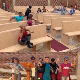 Lotus Auditorium Poses for Genesis 8