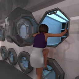 Lunar Science Station – Sleep Tubes