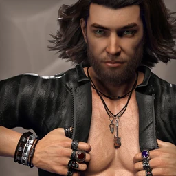 MD Rock Jewelry for Genesis 3 and 8 Male(s)