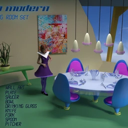 Moon Modern Dining Room Set