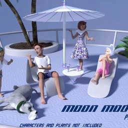 Moon Modern Patio Set