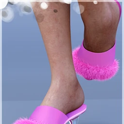 Mule Shoes for Genesis 8 Female(s)