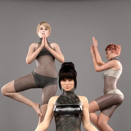 Namaste Poses for the Genesis 8 Female(s)