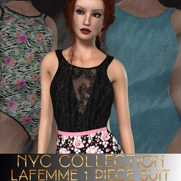 NYC Collection – 1 Piece Suit – La Femme