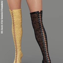 OKL Boots 4 for Genesis 8 Female(s)