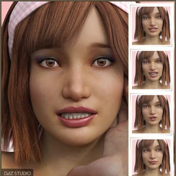 Pink Curves Mix and Match Expressions for Bethany 7