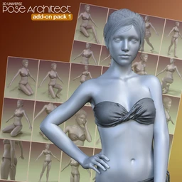 Pose Architect Add-on Pack 1 for Genesis 8 Female(s)