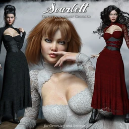 Scarlett dForce Dress and Cincher