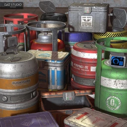 Sci Fi Freight Containers