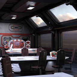 Sci Fi Stronghold Tactical Room