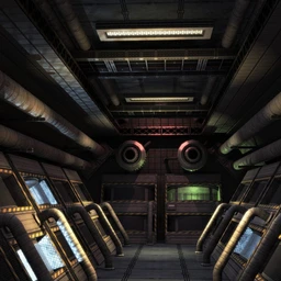 Sci-Fi Corridor Glow