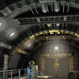 Sci-Fi Corridor Rounded