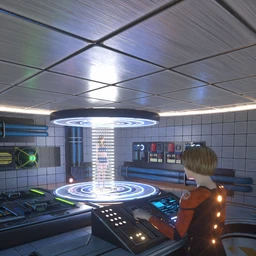 Sci-Fi Transporter Room