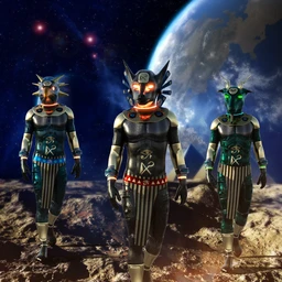 Scifi Egyptian Outfit For Genesis 8 Male