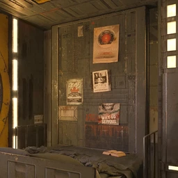 SciFi Living Bedroom