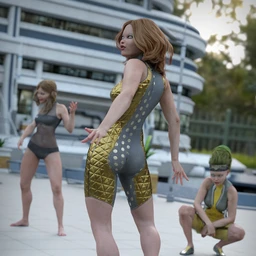 So Attitude poses for Genesis 8 Female