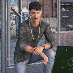 Street Style Outfit for Genesis 8 Male(s)