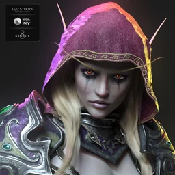 Sylvian HD for Genesis 8 Female