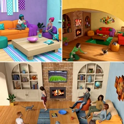 Toon-2-Real – Comfy Family Room