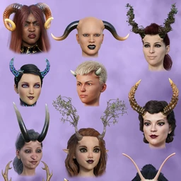Universal Horns for Genesis 8 Female(s)