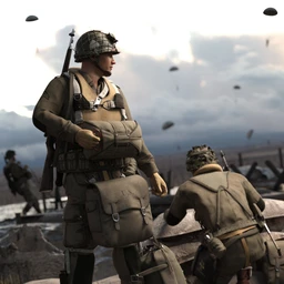 US WW2 Uniform Paratrooper Expansion