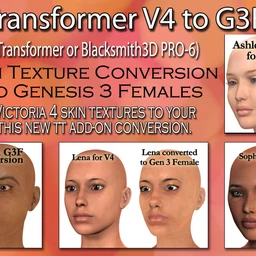 V4 to G3F Add-On pack for Texture Transformer