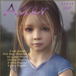 Aster for Genesis 3 and 8 Female