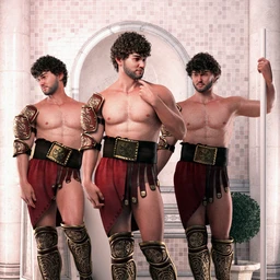 Between Gods Poses for Genesis 8 Male