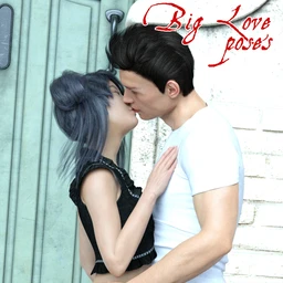 Big Love Poses for Genesis 8