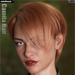 Camila Hair for Genesis 3 and 8 Female(s)