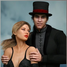 Carpathian Hair For Genesis 8