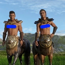 Centaurian Outfit Textures