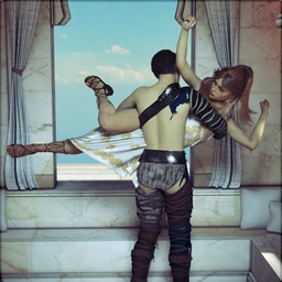 Conquered Beauty 2 Poses for G8F & G8M