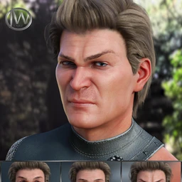 Courageous – Expressions for Genesis 8 Male and Elios 8