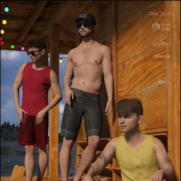 dForce Boys in the Sun Outfit for Genesis 8 Male(s)
