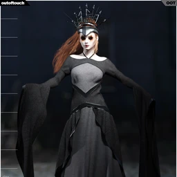 dForce October Gown for Genesis 8 Females