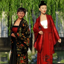 dForce Palace Robes Textures