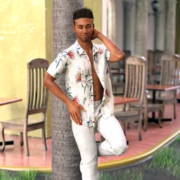 dForce Party Oahu Outfit for Genesis 8 Male(s)