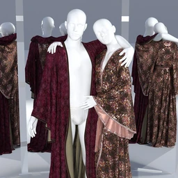 dForce SsR Art Drape Robe for Genesis 3 and 8