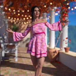 dForce Sugar Dreams Outfit for Genesis 8 Female(s)