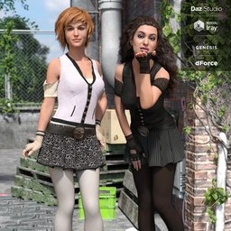 dForce Urban Adventure Textures