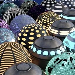 DG Iray Sci-Fi Surface Lights Shader