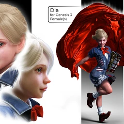 Dia for Genesis 3 Female(s)