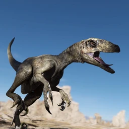 Dinosaurs Series – Deinonychus by AMLM