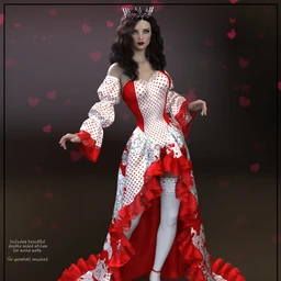 Epic – dForce – Queen of Hearts for G8F