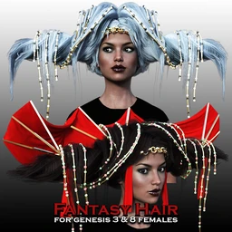 Fantasy Hair for G3 females and G8 females