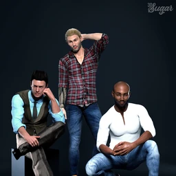 Fresh Attitude Poses for Genesis 8 Male