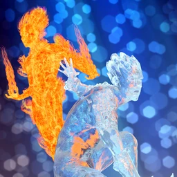 Frosty and the Matchstick Man HD for Genesis 8 Male(s)