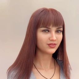 Full Fringe dForce Hair for Genesis 3 and 8 Female